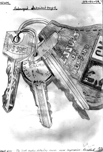 Keys by D Wiley. Click to return to work done by Year 9